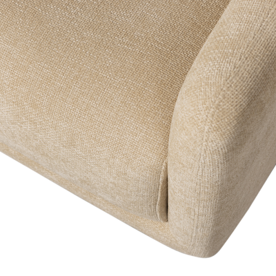 WOOOD Oscar Snurrfåtölj Naturell