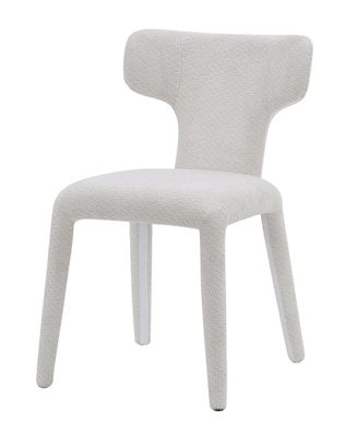Homerebels Japandi Matstol Vit – Helklädd & minimalistisk design