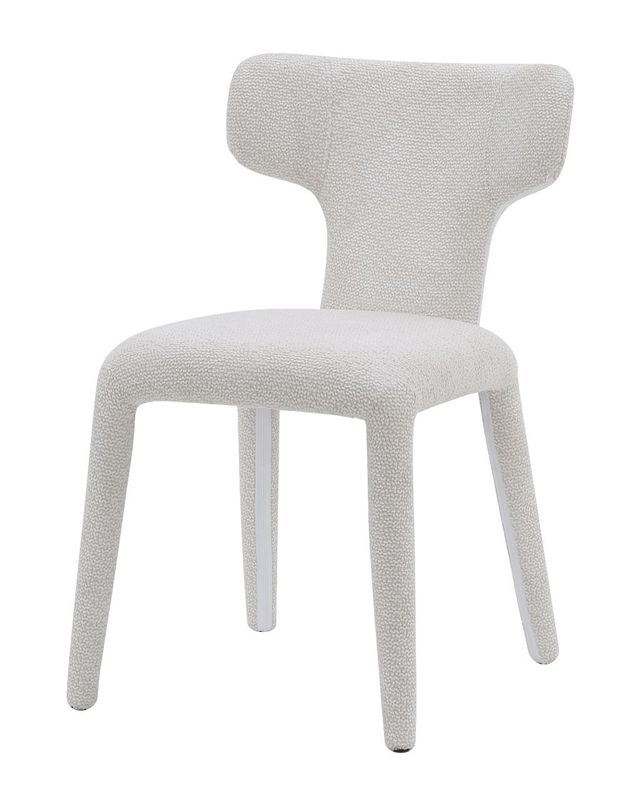 Homerebels Japandi Matstol Vit – Helklädd & minimalistisk design