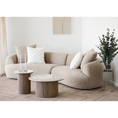 House Nordic Athens Soffbord Vit/Brun