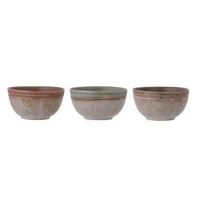 Creative Collection Aster Skål, Brun, Stengods - 4-pack