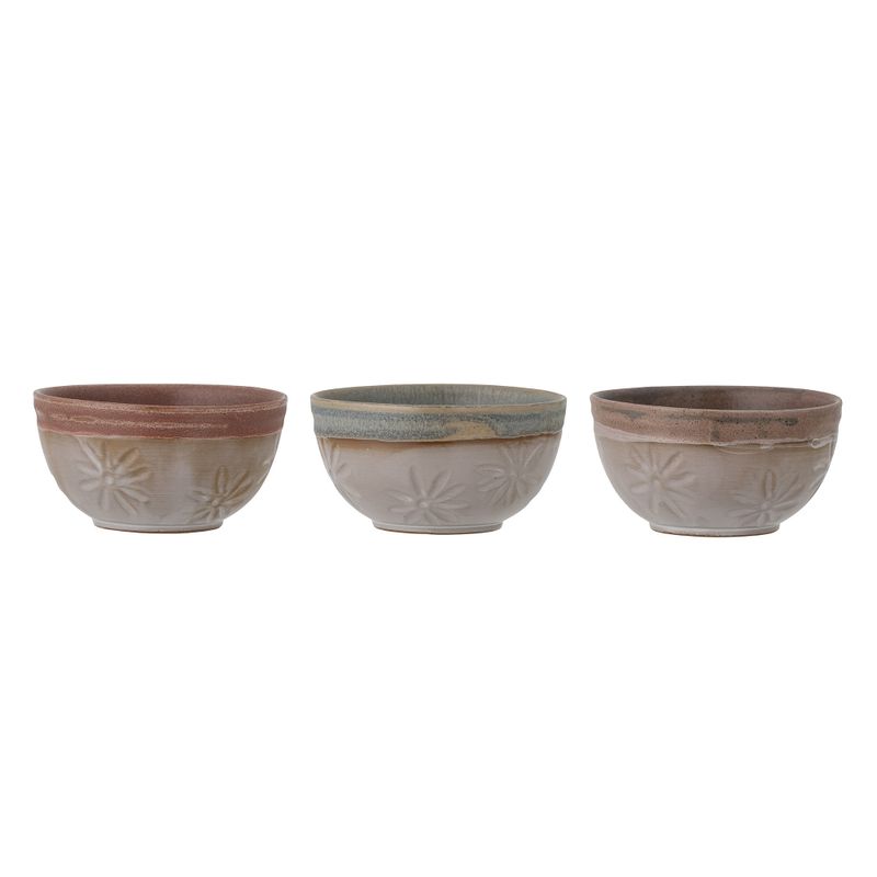 Creative Collection Aster Skål, Brun, Stengods - 4-pack