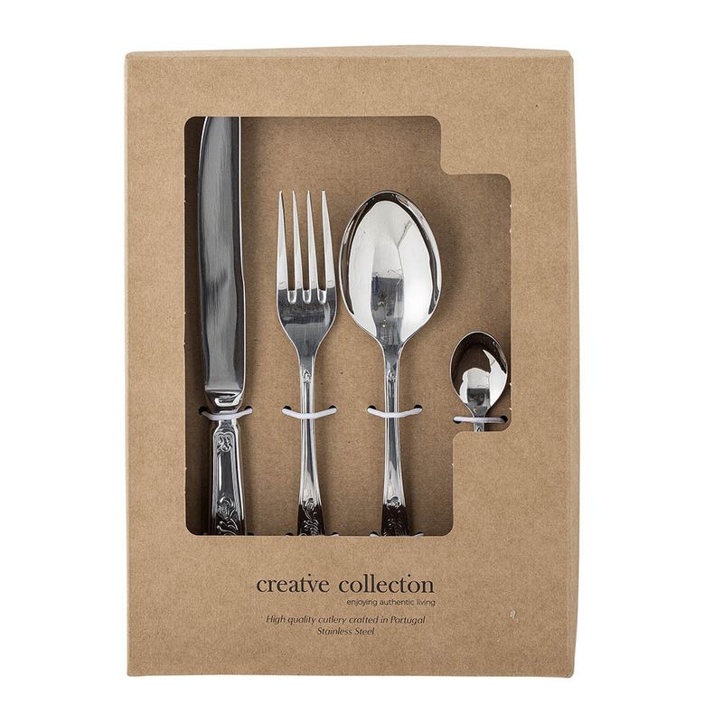 Creative Collection Tilly Bestickset, Silver, Rostfritt Stål, 48 delar