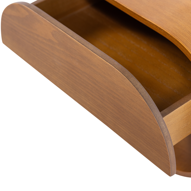 WOOOD Momo Hängande Låda/Nattduksbord Trä Brun [fsc]