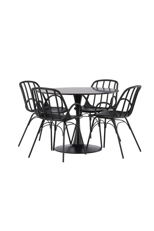 Venture Home Matgrupp Glade med Dyrön Stolar