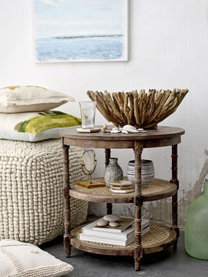 Bloomingville Suna Sittpuff, Natur, Ull