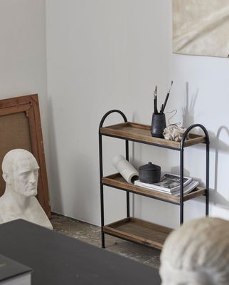 Nordal PATNA Järn- och Trähylla