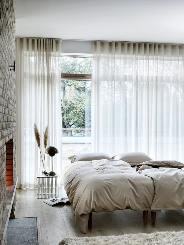 Høie Elegance påslakanset beige 220x220 cm 3 delar