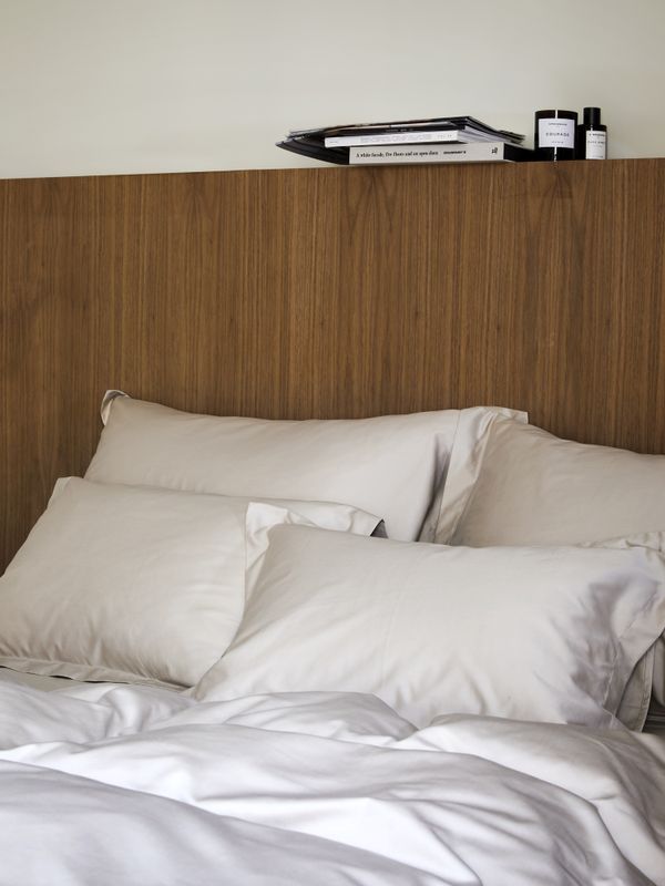 Høie Elegance påslakanset beige 220x220 cm 3 delar