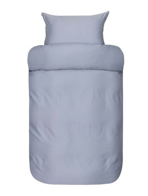Høie Elegance påslakanset zenblå 150x210 cm 2 delar
