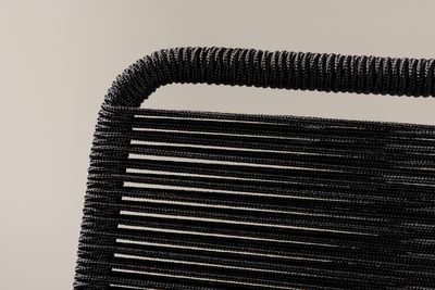 Venture Home Lindos Matstol Svart