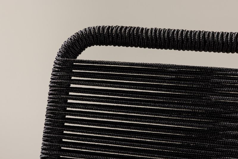 Venture Home Lindos Matstol Svart