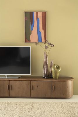 Eleonora TV-bänk Josh 240 cm - Brun
