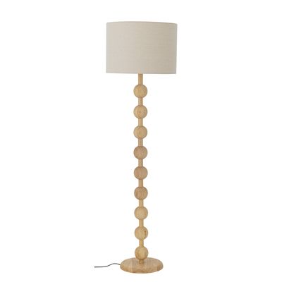 Bloomingville Giacoma Golvlampa, Natur, Gummiträ, Ø44xH155 cm
