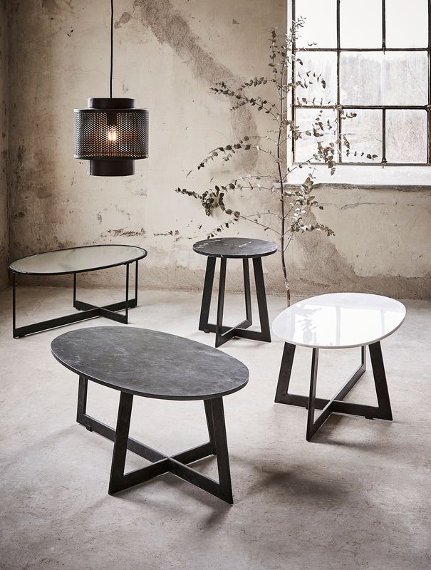 Affari of Sweden MILAN Bord, Svart 90x50 cm