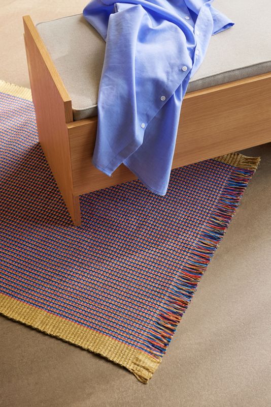 Hübsch Forma bänk sand/natur grå 85x42xH48 cm