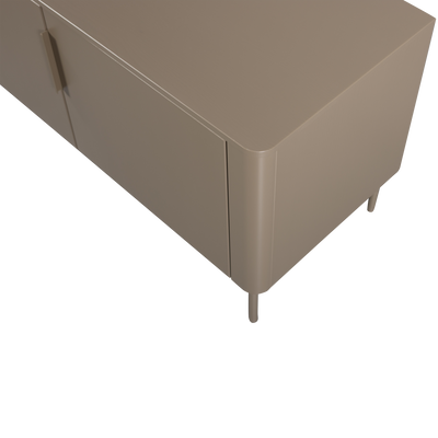 WOOOD Gunnar TV-bänk 154 cm i furu, lerfärgad