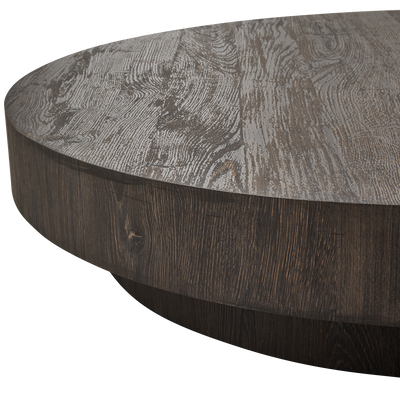 vtwonen SHIELD TOO Soffbord MDF Mörkbrun 20xØ100CM