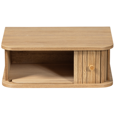 WOOOD Jena Väggmonterat Sängbord Natur