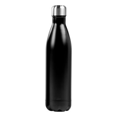 Exxent Ståltermos flaska 0,75 L, svart