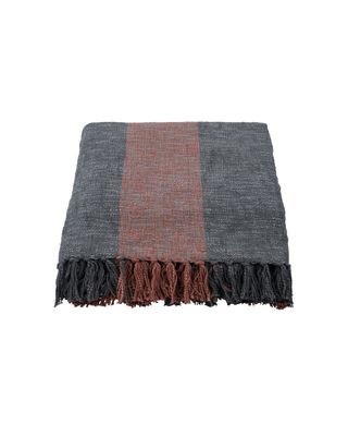 House Doctor Ponra Överkast Bränd röd Khaki