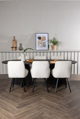 Venture Home Matgrupp Bootcut med stolarna Rosie