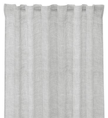 Redlunds Linn Gardin Ljusgrå 140x250 cm