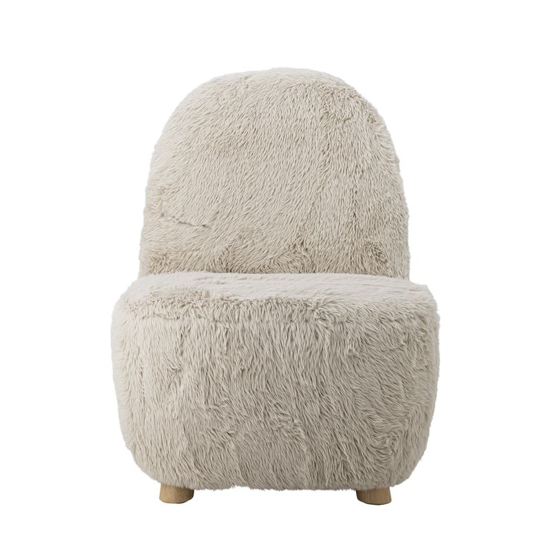 Bloomingville Yvona Fåtölj, Natur, FSC®100%, Gummiträ, L67xH85xW80 cm