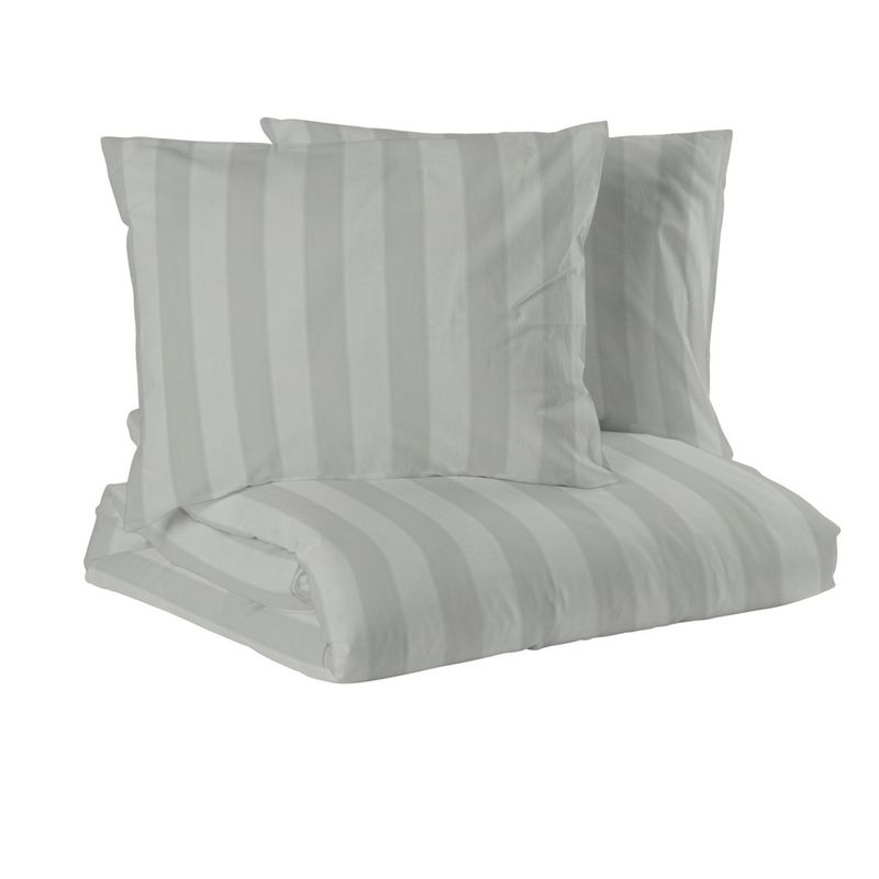 Redlunds Mirage Påslakanset Kingsize Ljusgrå 220x210 cm