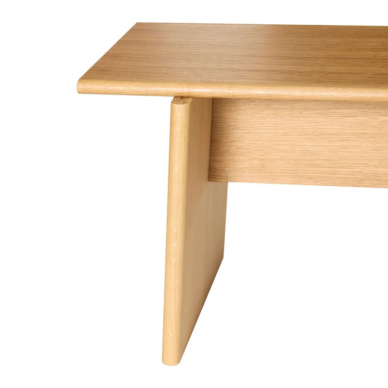 Hübsch Baenk Bänk Naturell 180x44xh48cm