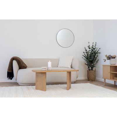 House Nordic Jersey Spegel Svart 60 cm