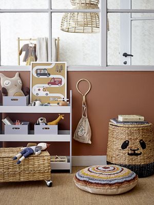 Bloomingville Youl Korg med Lock, Natur, Vattenhyacint