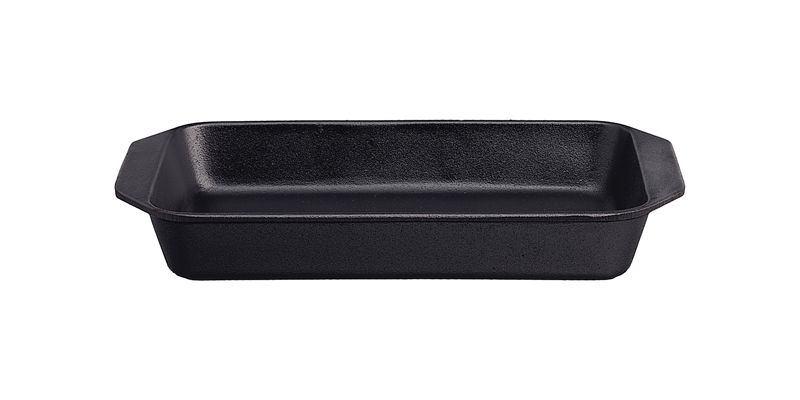 Ronneby Bruk, Rektangulär Stek & Gratängform Gjutjärn 40x22 cm