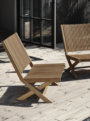 Brafab Julita Loungefåtölj i Teak