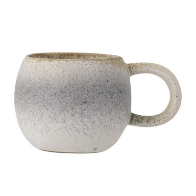 Bloomingville Elia Mugg, Grön, Stengods - 12-pack