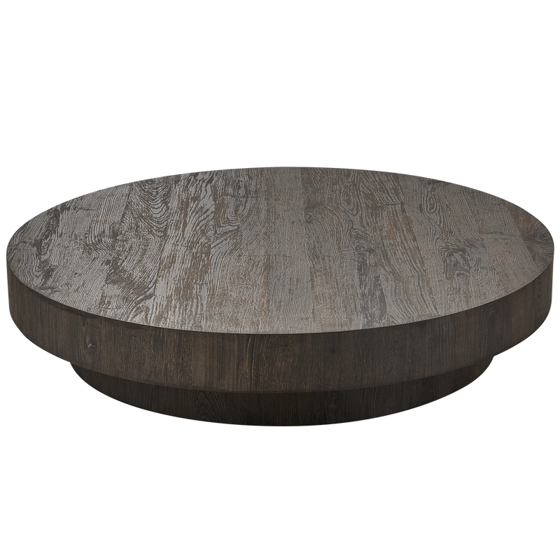 vtwonen SHIELD TOO Soffbord MDF Mörkbrun 20xØ100CM