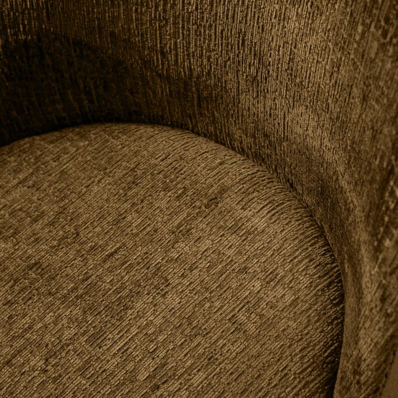 WOOOD Vogue Matstol i Strukturerad Sammet - Mässing, 2 st