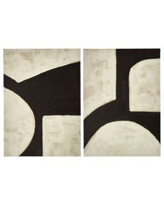 House Doctor Hape Väggkonst Svart/Off-white