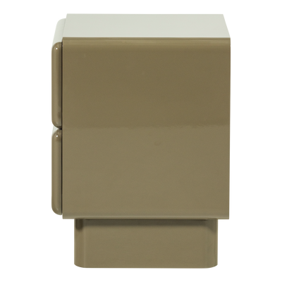 WOOOD Lustra Byrå/Nattduksbord Grön Högblank