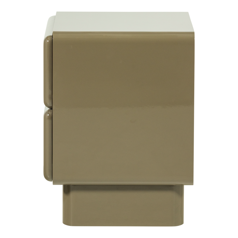 WOOOD Lustra Byrå/Nattduksbord Grön Högblank