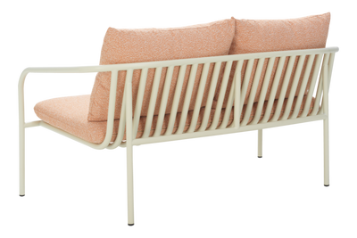 Brafab Bendt Soffa Pearl White / Teddy Orange