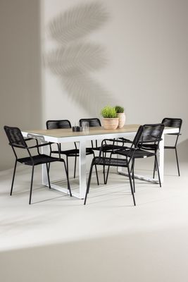 Venture Home Merlo Rektangulär Matgrupp