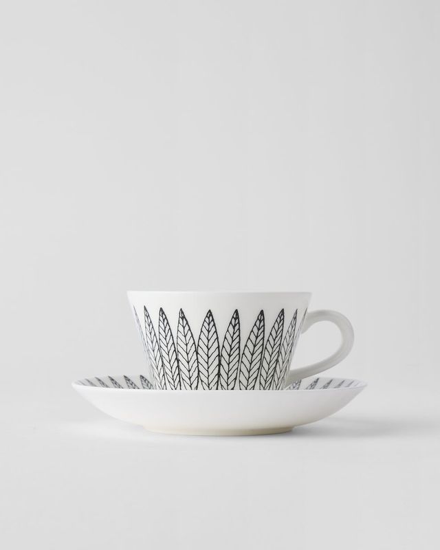 Gustavsberg SALIX SVART, Kaffegods, kon