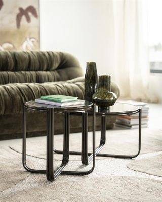 By Boo Sidobord Groovy - Brun