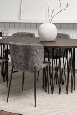 Venture Home Matgrupp Stone med Modesto Stolar