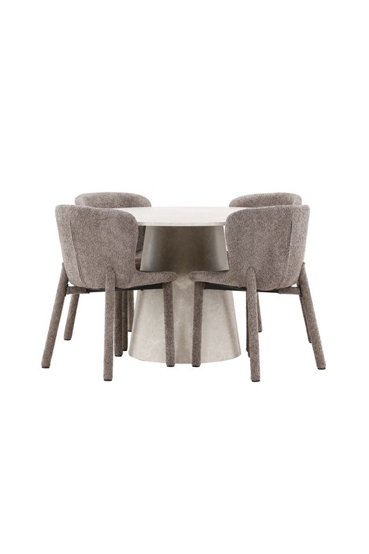 Venture Home Matbord Lanzo med Astoria Stol