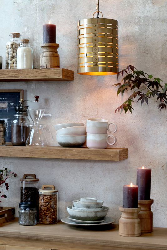 Chiq Antique Lampa med Mönster