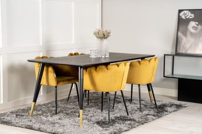 Venture Home Dipp Rektangulär Matgrupp