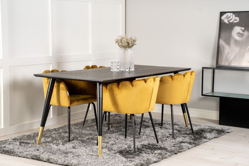 Venture Home Dipp Rektangulär Matgrupp