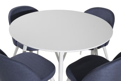 Venture Home Matgrupp Plaza med stolarna Velvet